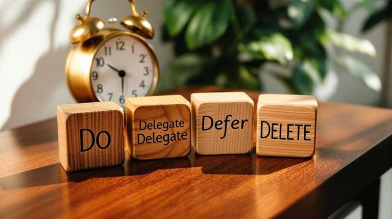The 4 Ds of Time Management