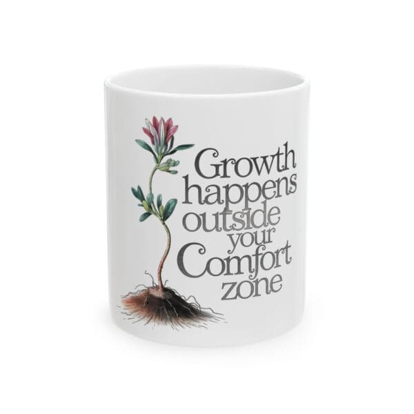 "Growth Through Adversity" Inspirational Coffee Mug